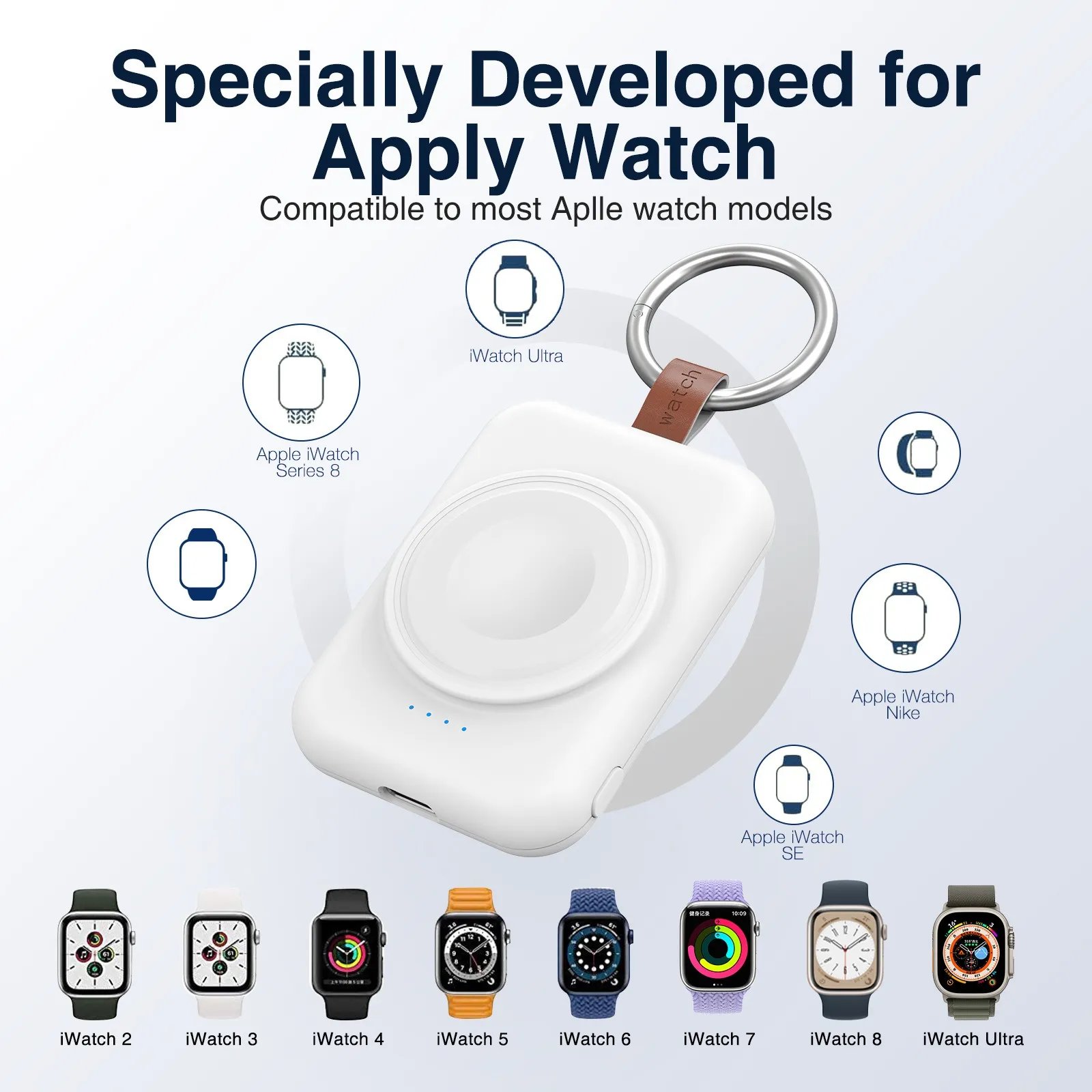 ⌚📱2024 New iwatch Wireless Apple Magnetic Watch Charger (Cell Phone Available)