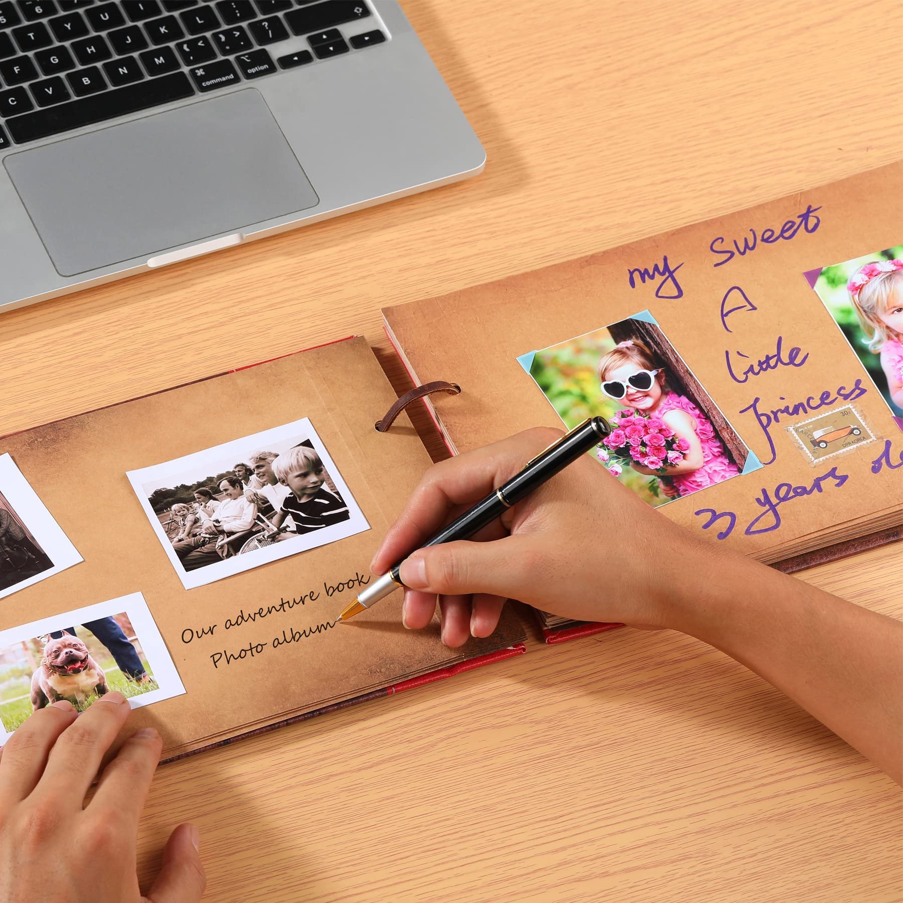 🔥LAST DAY 49% OFF - Vintage Adventure Travel Diary Photo Book Binder