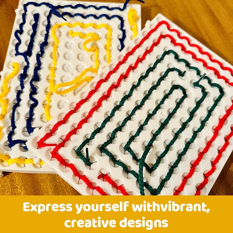 Sensory Threading Board