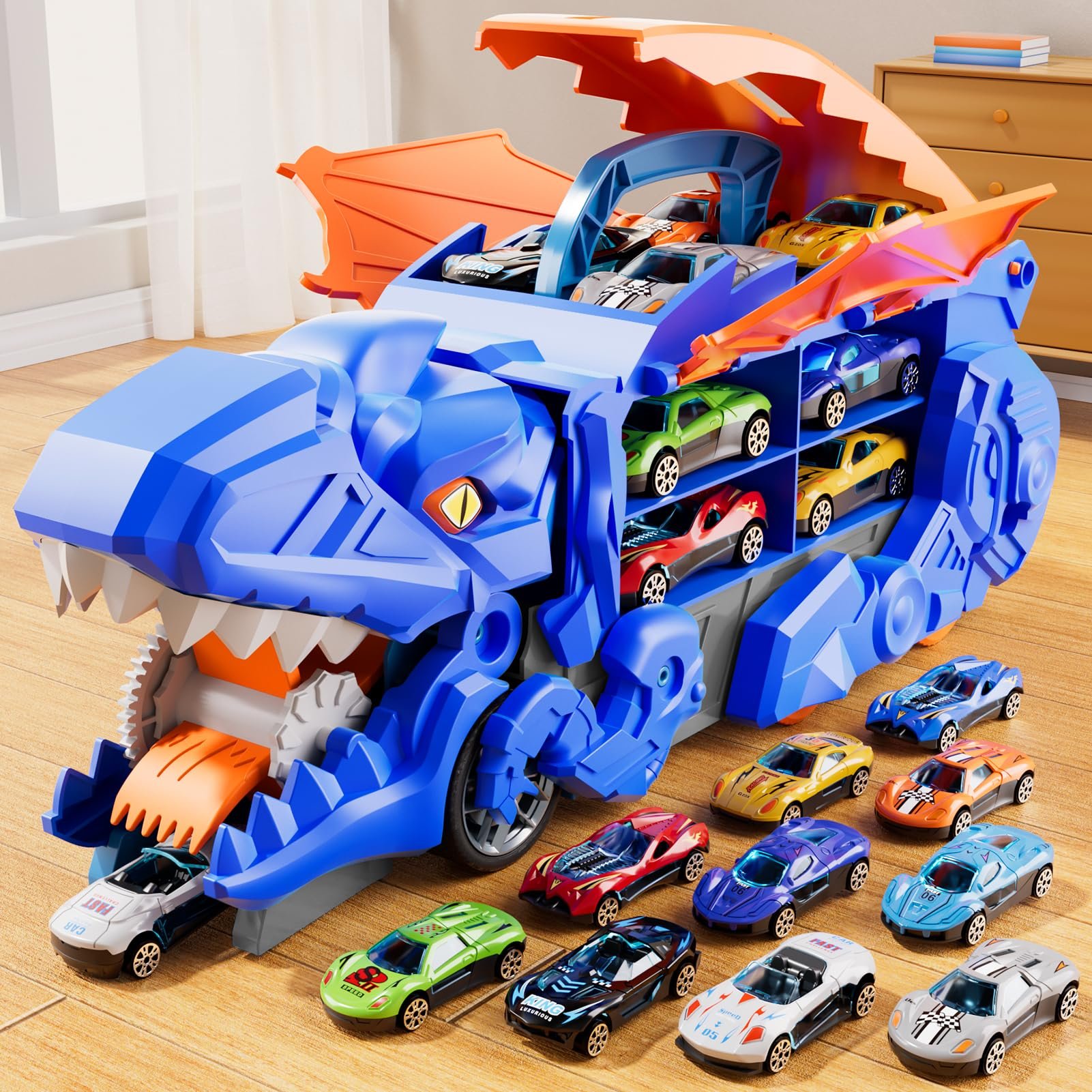 🔥Black Friday Sale -✨Dinosaur Transformed Truck Toy