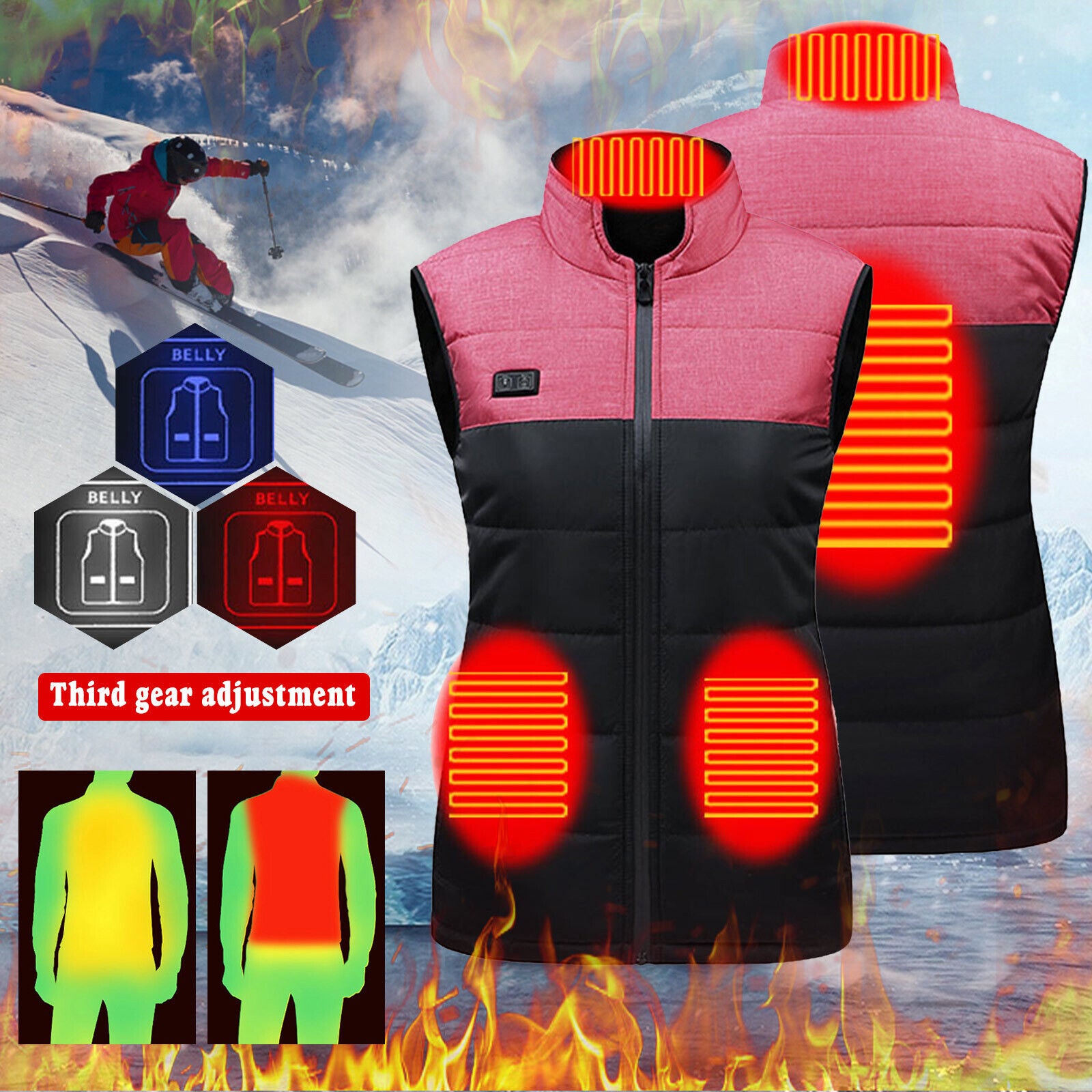 Scorched™ Unisex Heated Vest