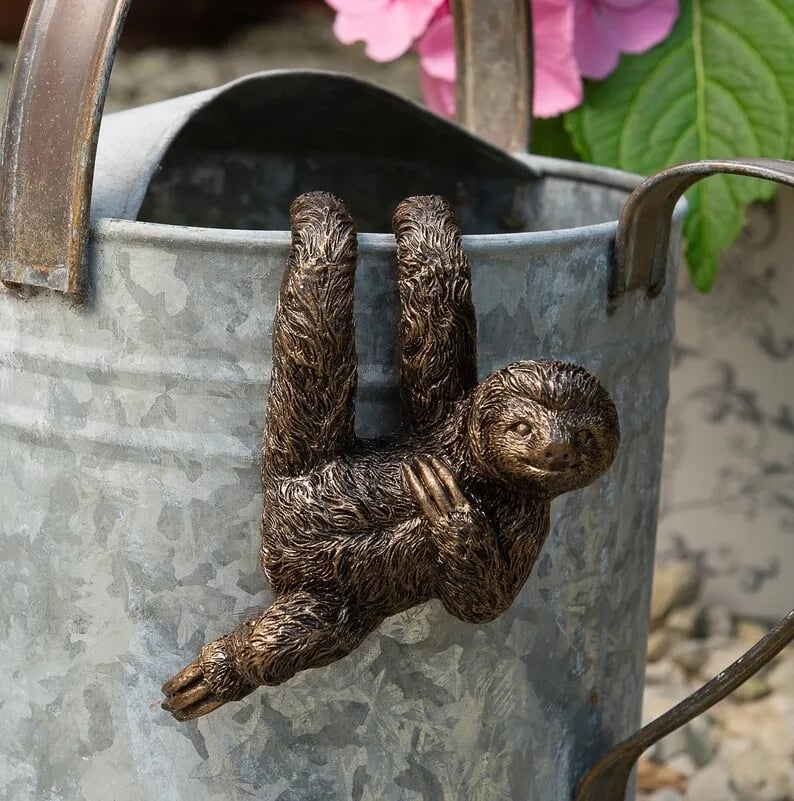Cute potted plant decoration