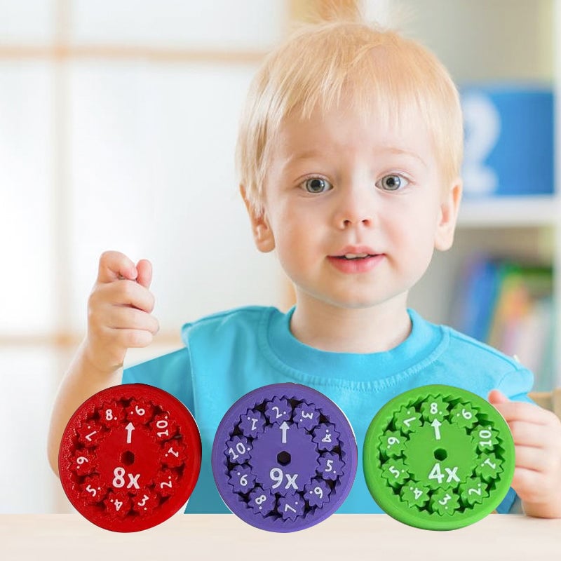 💡Math Fact Fidget Spinners📖-An educational spinning toy for learning arithmetic