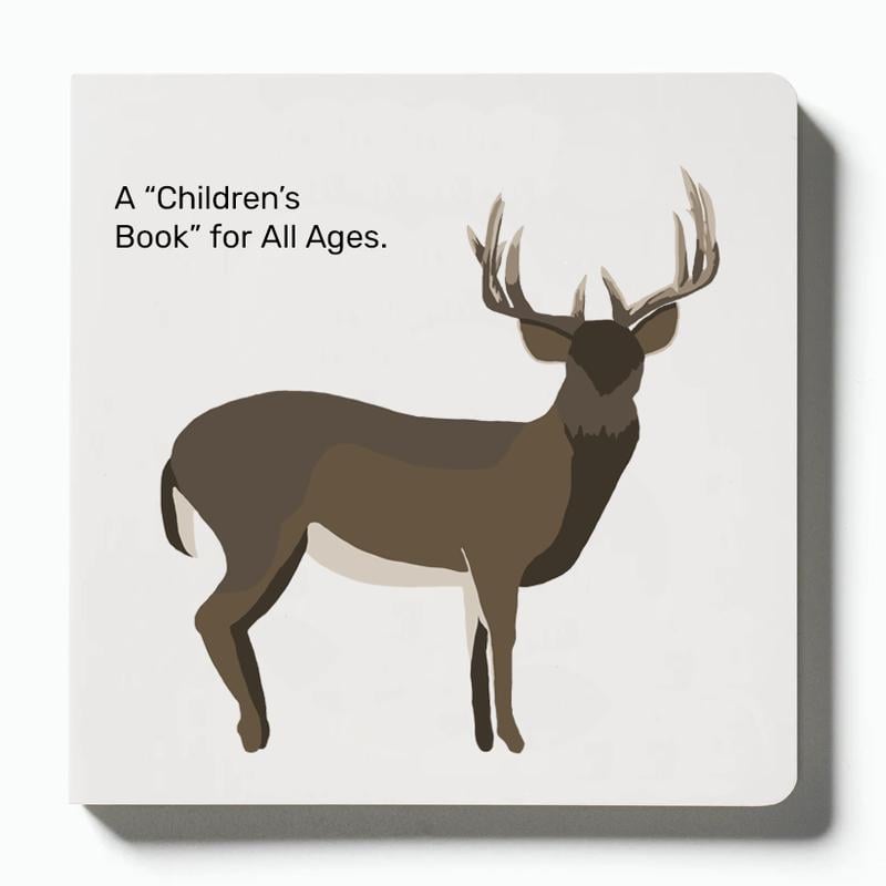 📚🦌 Whitetail, Whitetail, What Do You See? — Rounded-Corner & Reinforced Children‘s Book for the Hunting Family by Mueller Optics
