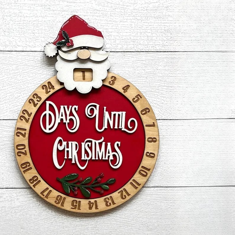 💥Christmas Sale 57% Off - 🗓Rotating Christmas Countdown Calendar