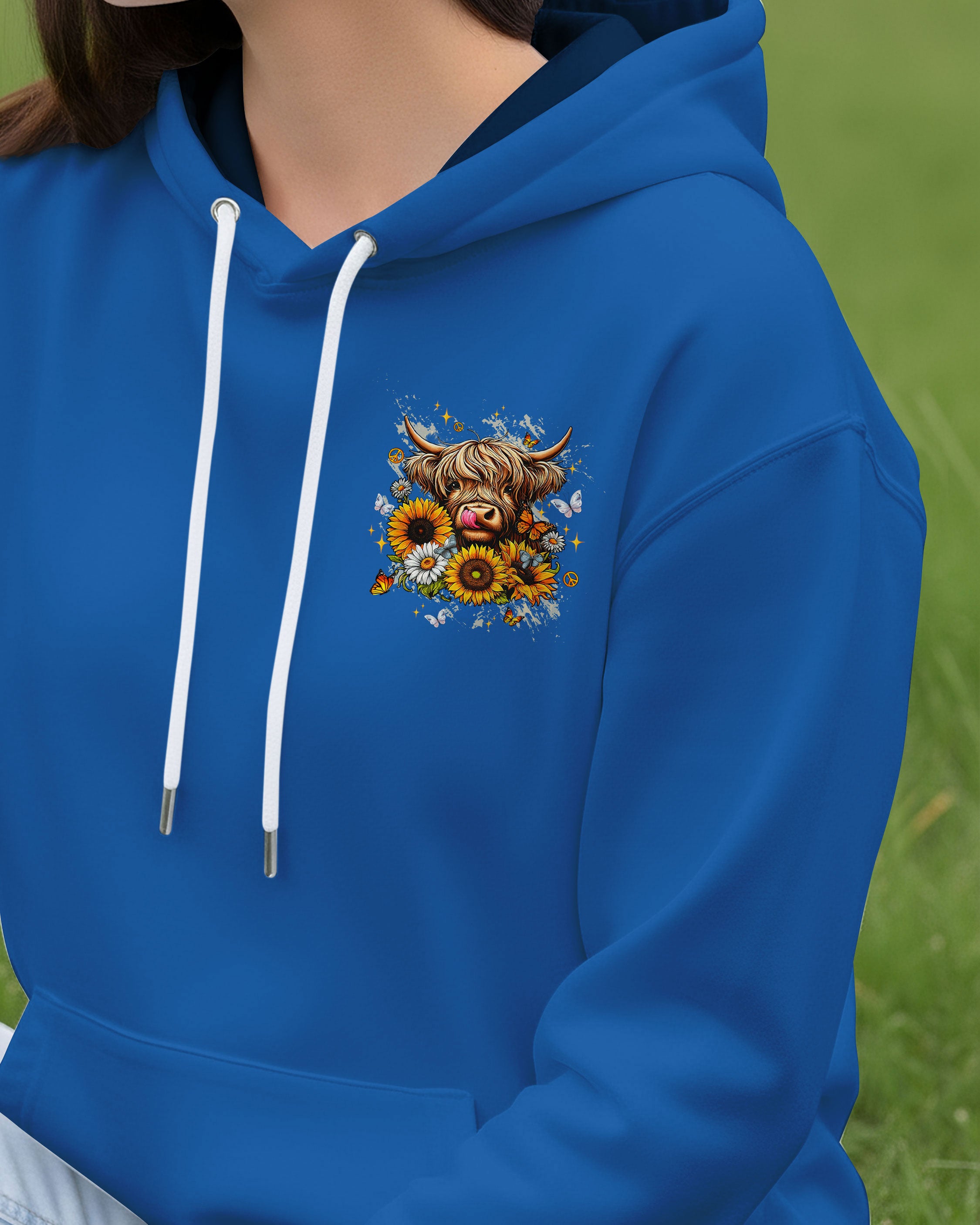 I'M NOT A HOT MESS COW SUNFLOWER ALL OVER PRINT - TLTW1610253