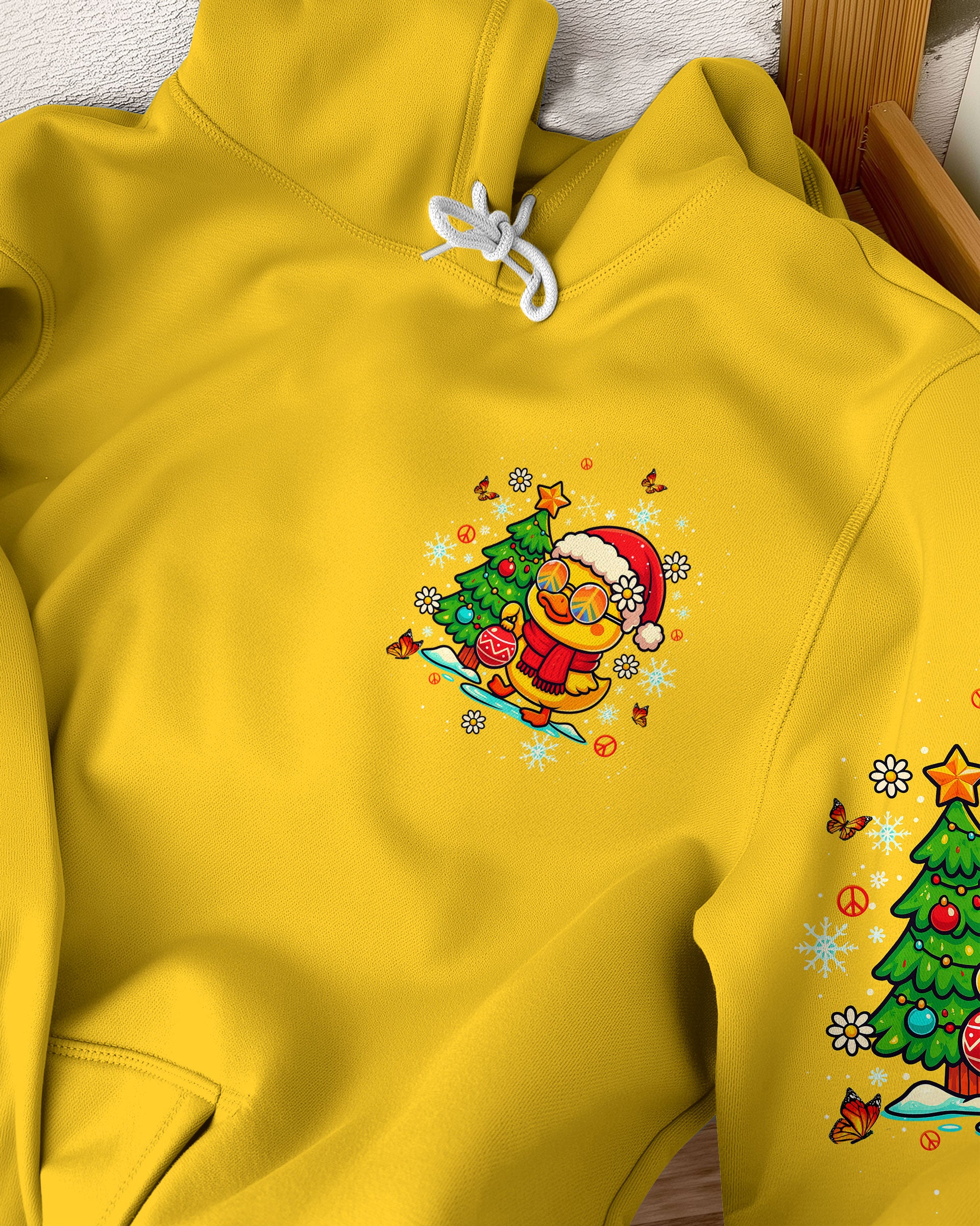 DON'T STOP BELIEVING DUCK CHRISTMAS ALL OVER PRINT - TLTW0210254