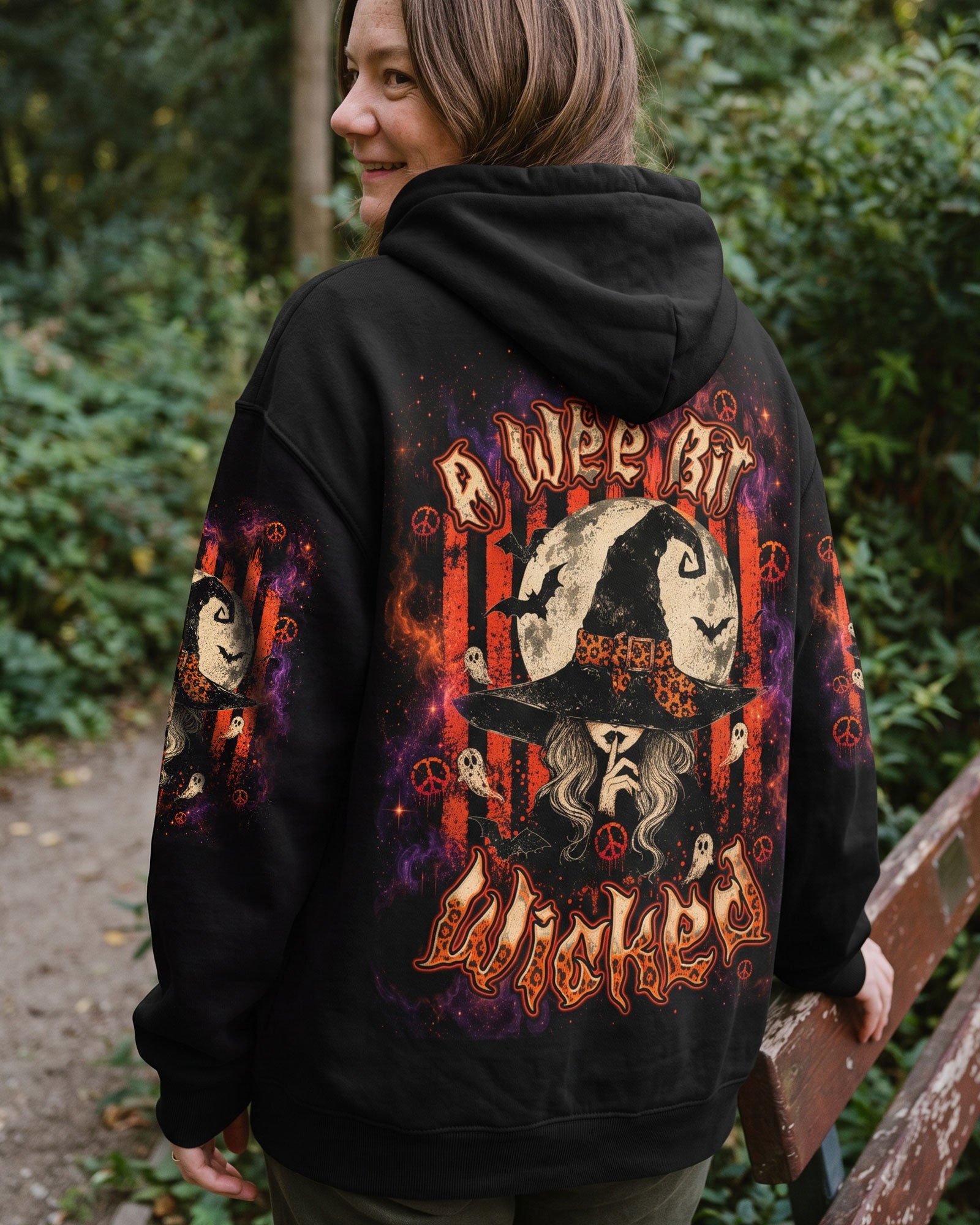 A WEE BIT WICKED WITCH HALLOWEEN ALL OVER PRINT - TLTW1607263