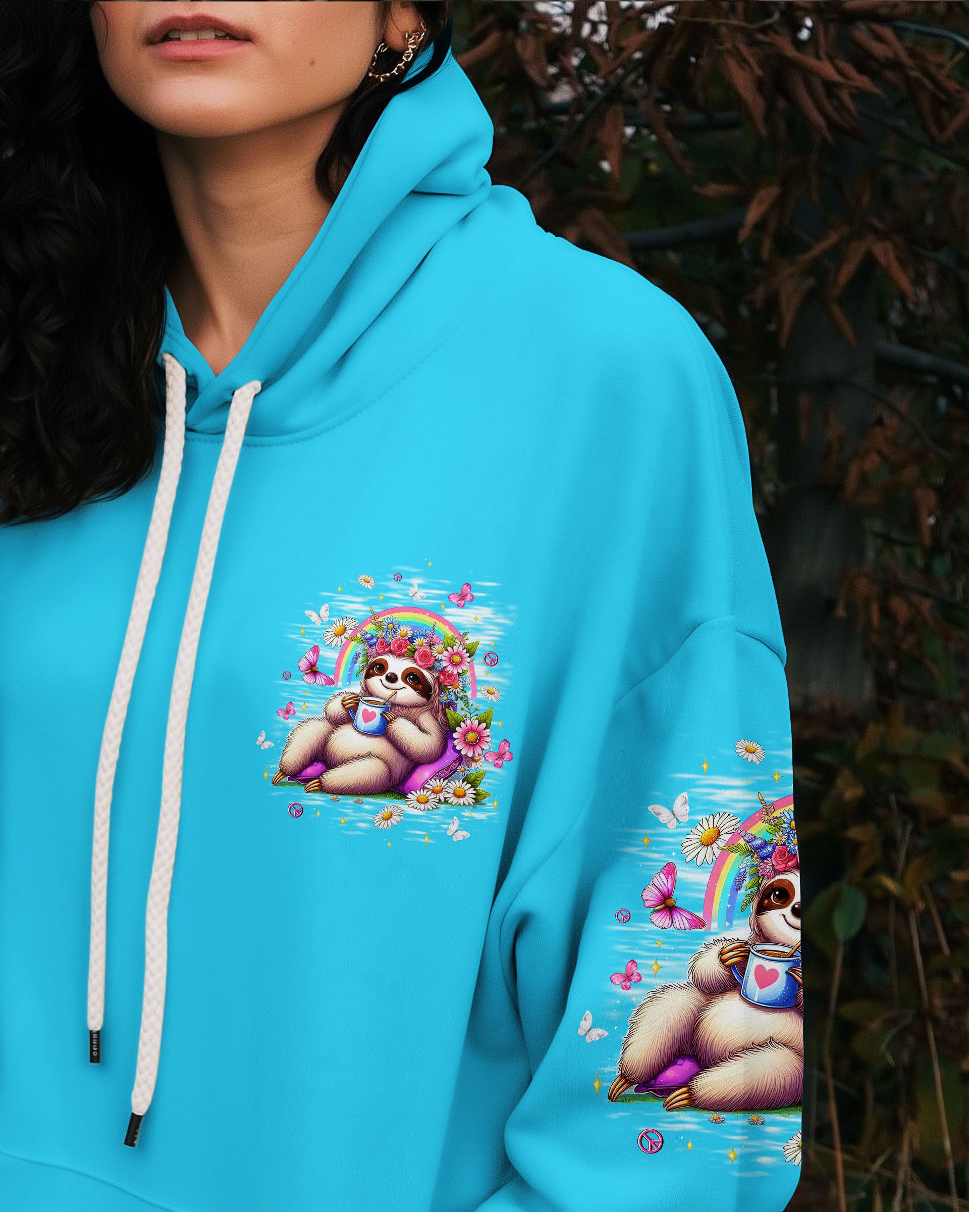 JUST BREATHE SLOTH ALL OVER PRINT - TLTW1709254