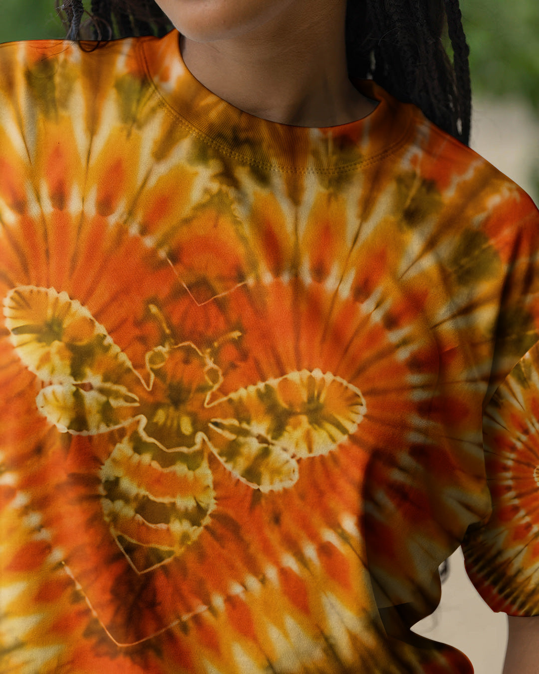 HONEY BEE HEART ALL OVER PRINT - TYQY1303262