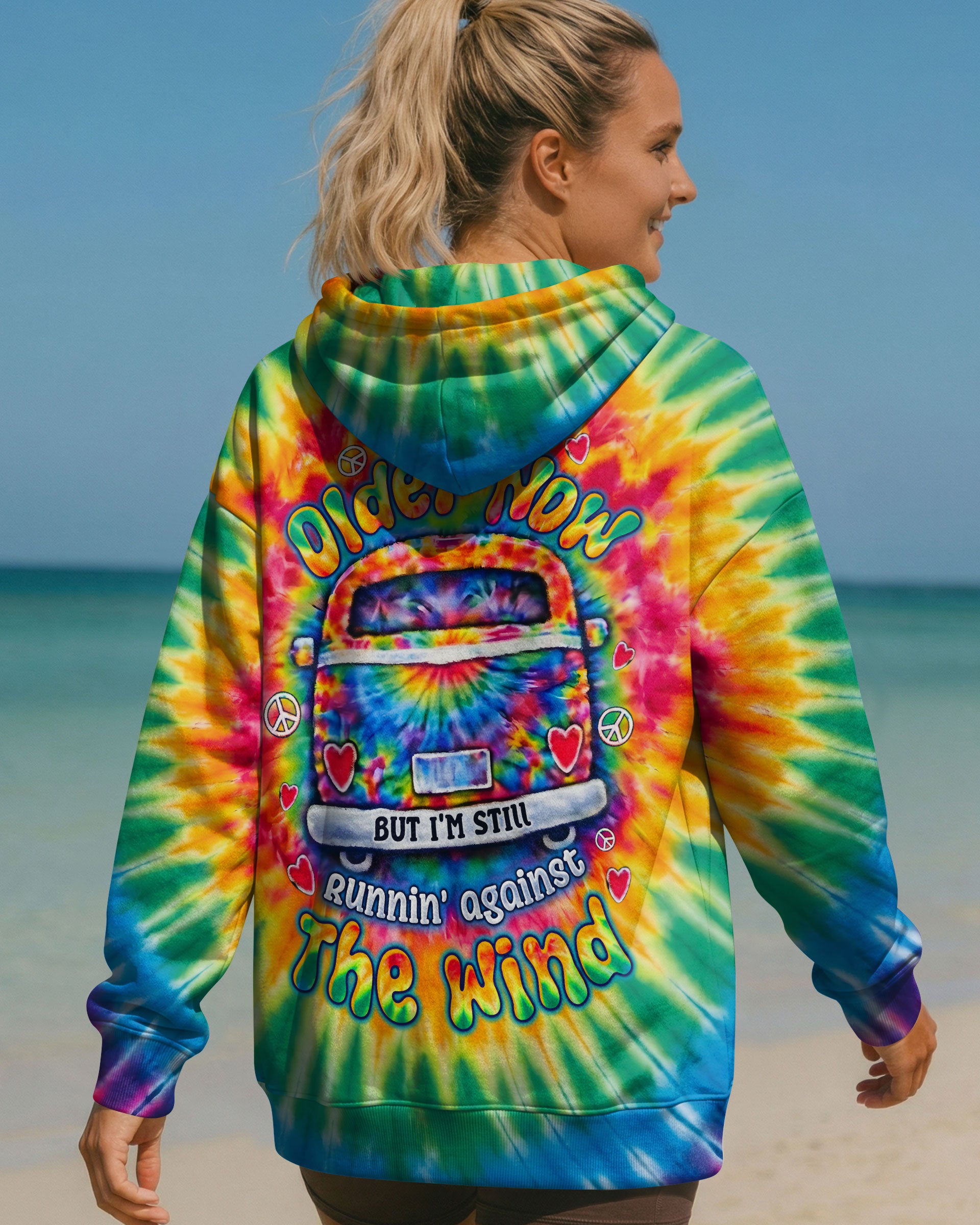 RUNNING AGAINST THE WIND BUS SWIRL ALL OVER PRINT - TLTW1901262