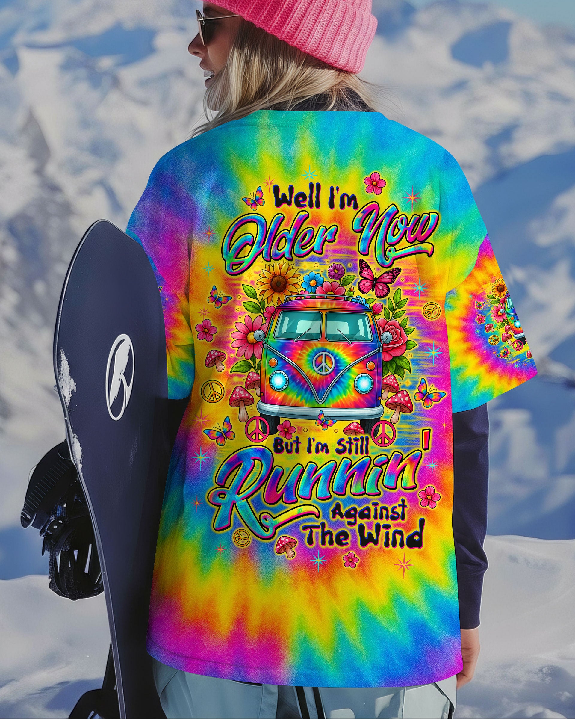 RUNNING AGAINST THE WIND BUS TIE DYE ALL OVER PRINT - TLTW1311253