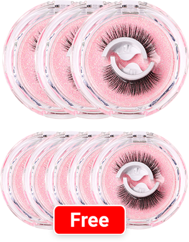 WATERPROOF & REUSABLE SELF-ADHESIVE EYELASHES
