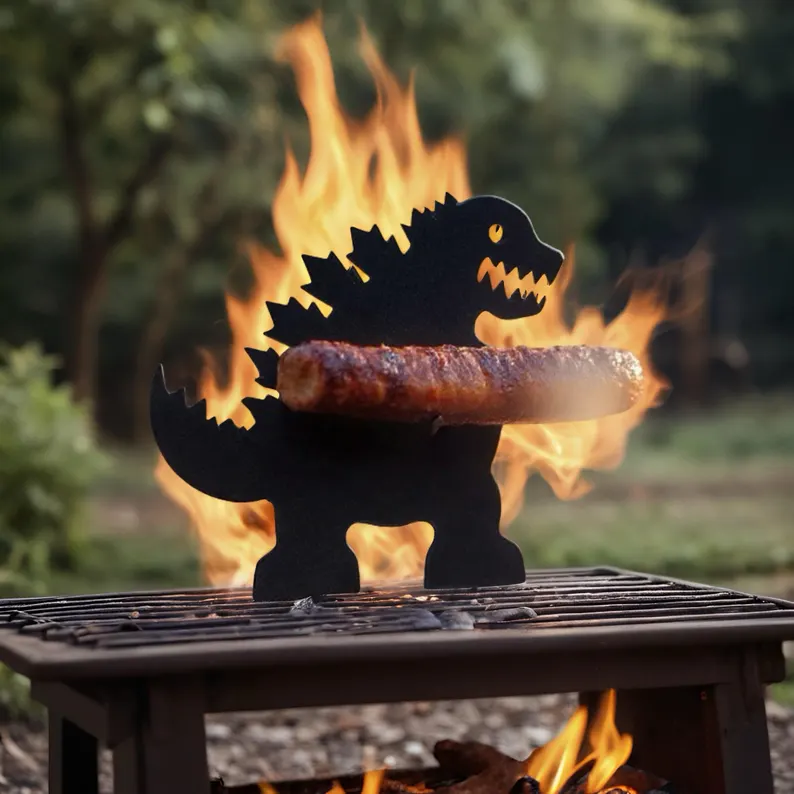 Funny Dinosaur Grill 🦖🔥