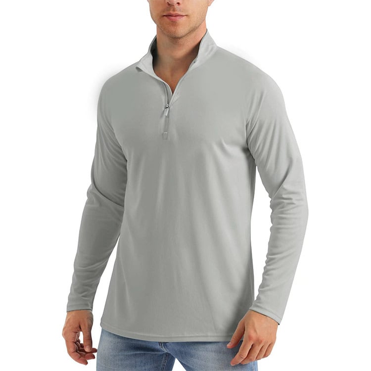 🎁Last Day Promotion 49% OFF-🔥Men's 1/4 Zip Shirt UPF 50+ Quick Dry Lightweight Long Sleeve