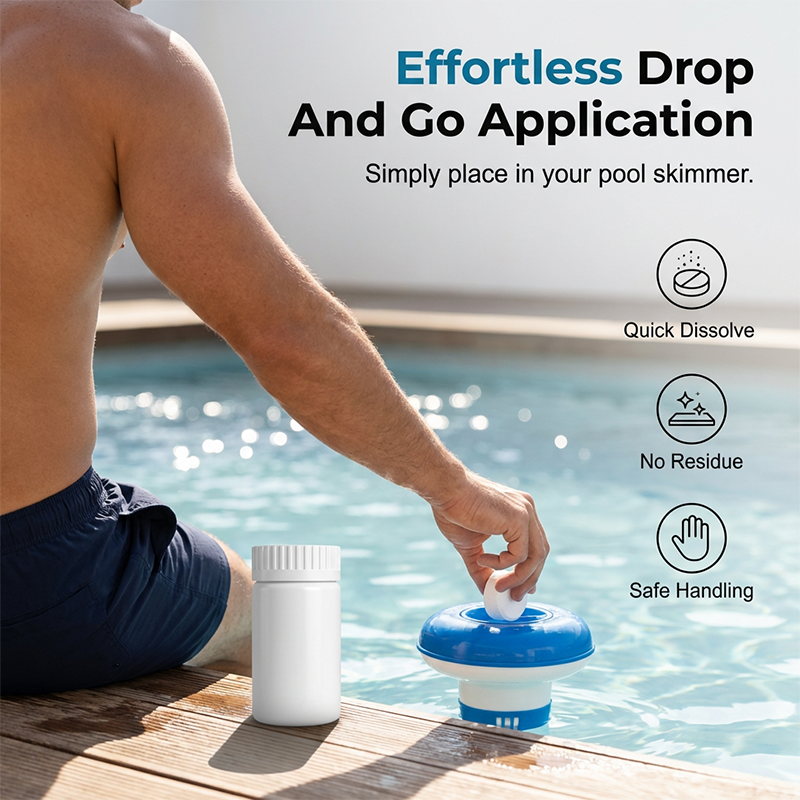 ✨ Crystal Clear Pool Cleaning Tablets! 🏊‍♂️