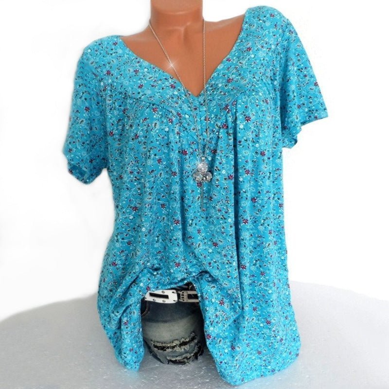 🎁New arrival 50% OFF💥🍃Spring fashion print short sleeve