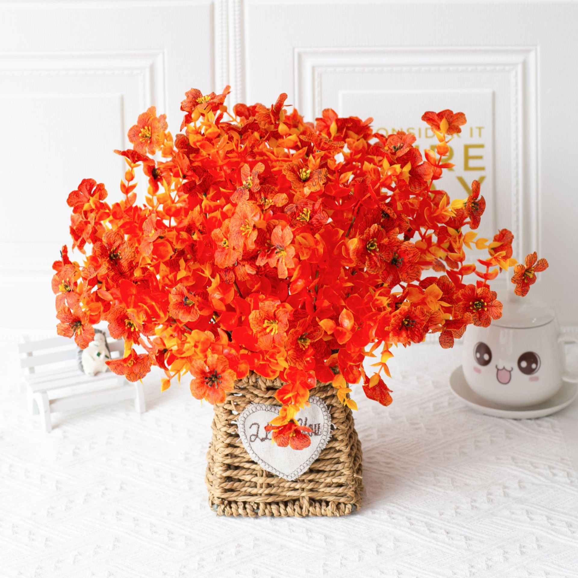 Economicalk🍁Fall Artificial Flowers for Outdoors