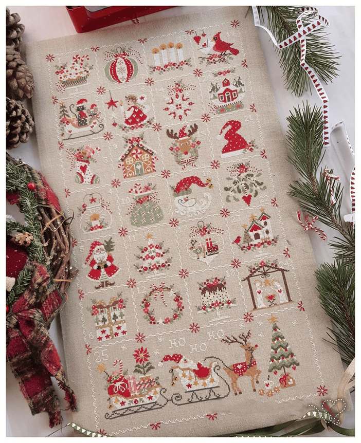 "Christmas Nativity" Counted Cross Stitch DIY Embroidery Kit