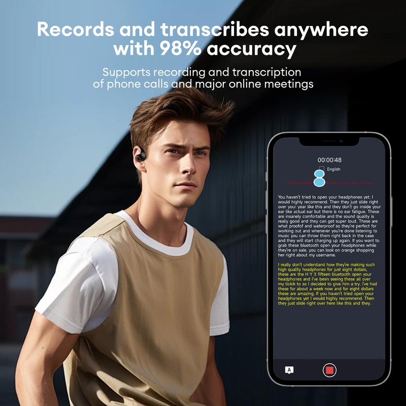 Breezelly HY-T26 Pro Wireless Bluetooth Translation Earbuds