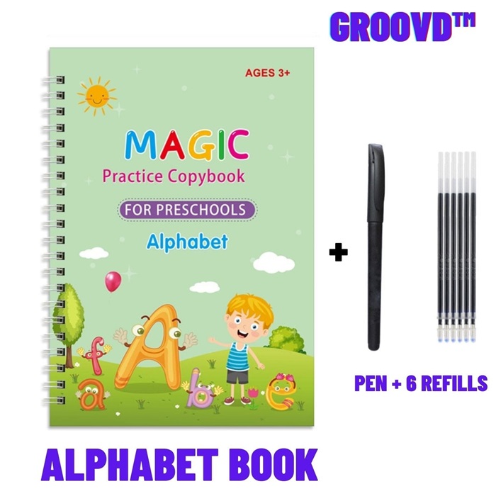 Thegroovd Magic Groove Books - Children’s Magic Copybooks