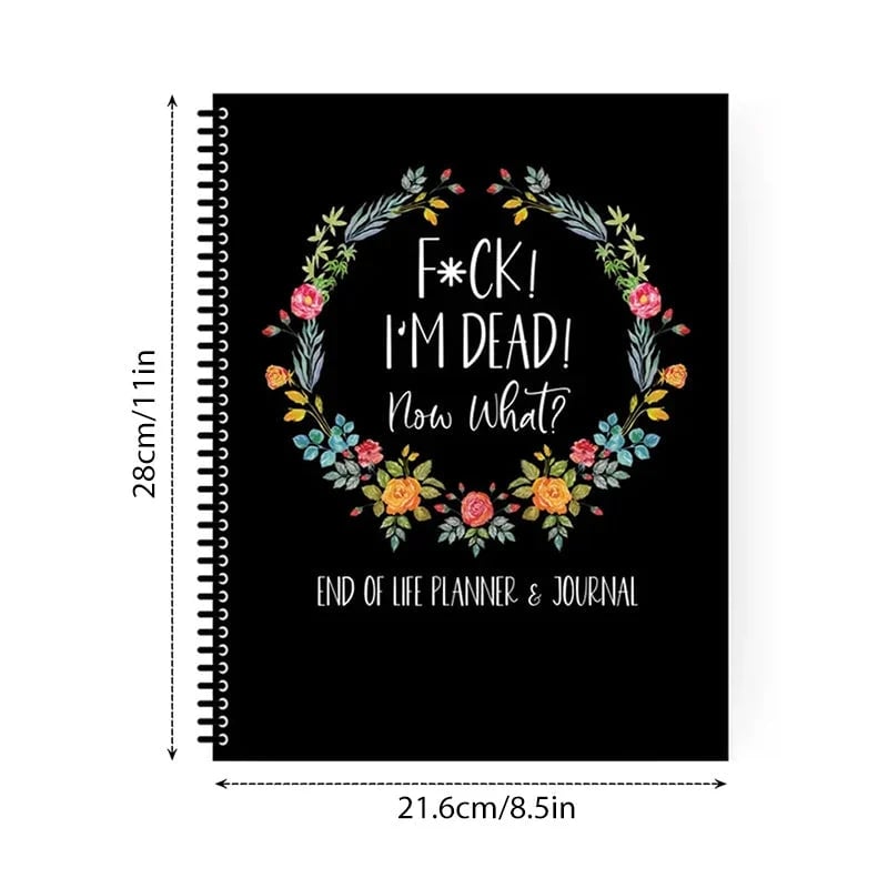 🎃 Halloween Gift: Sh*t, I’m Dead! End of Life Planner💀👍BEST SELLER