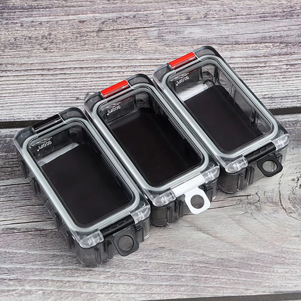Magnetic fish hook storage cube