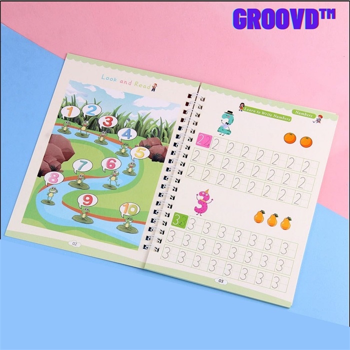 Thegroovd Magic Groove Books - Children’s Magic Copybooks
