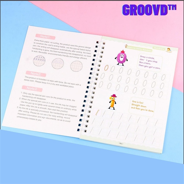 Thegroovd Magic Groove Books - Children’s Magic Copybooks