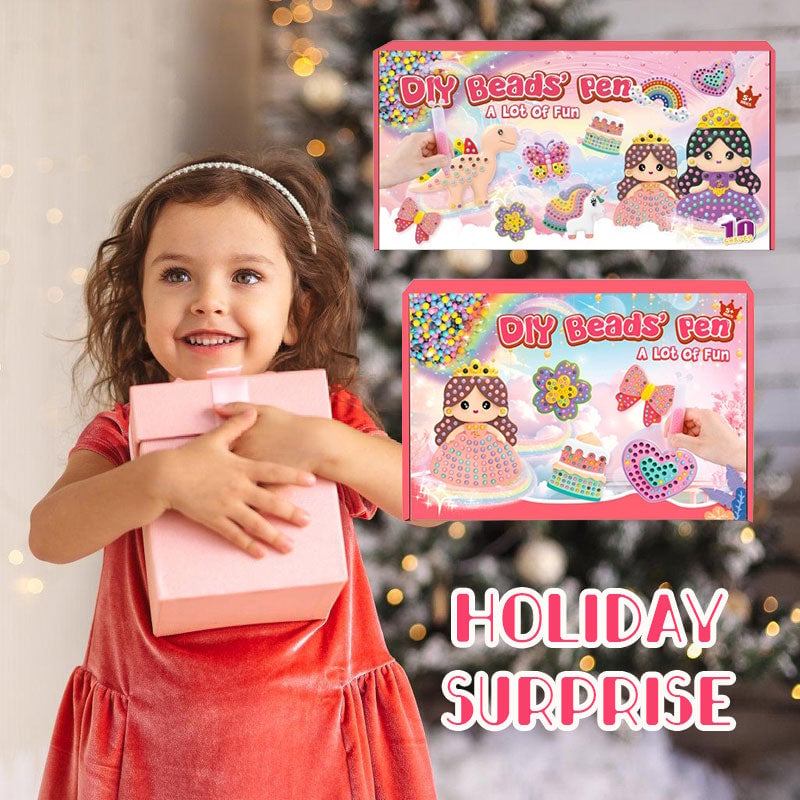 🔥Black Friday Sale -💥Children's DIY Bead Art Kit