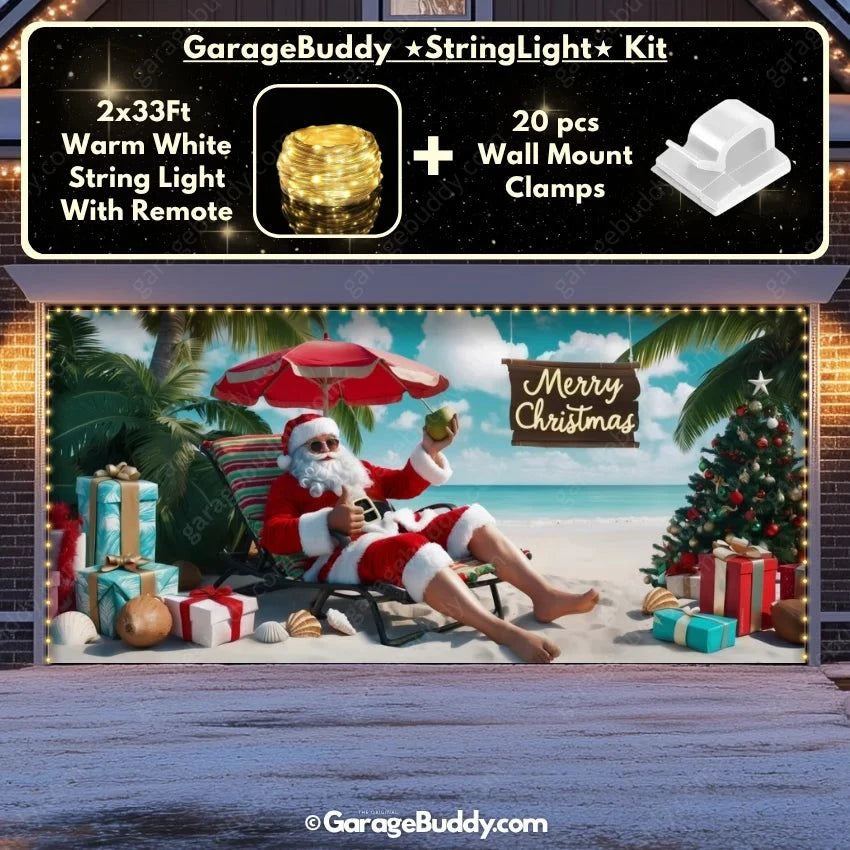 Garage Buddy | Christmas Paradise | Christmas Garage Door Cover