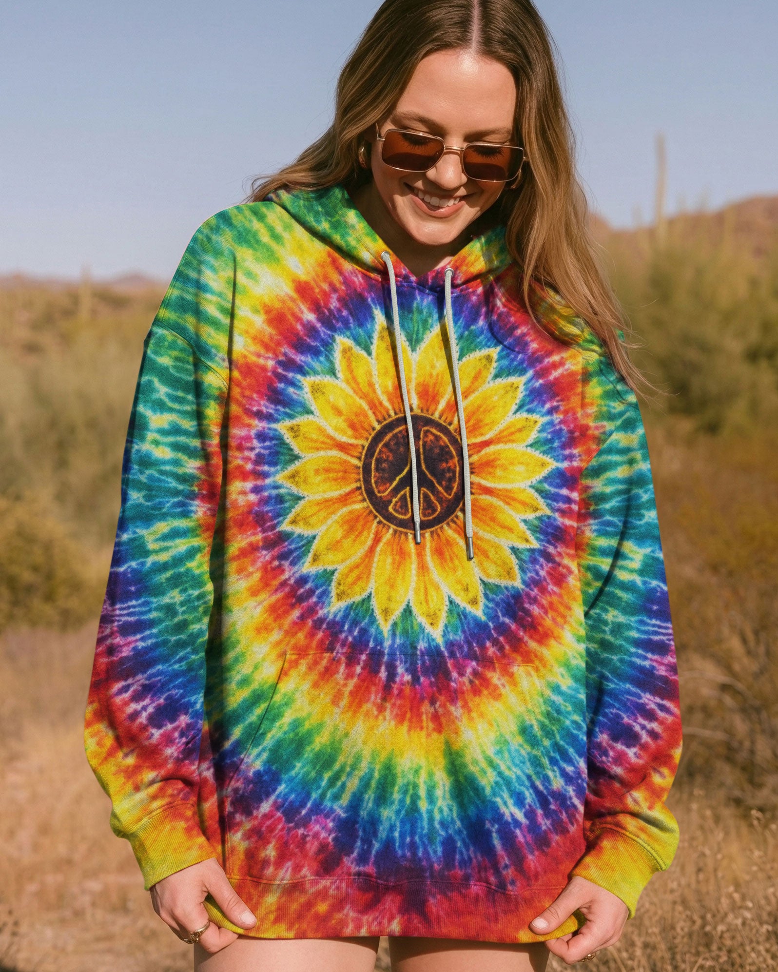 SUNFLOWER SWIRL ALL OVER PRINT - TLNO2912251