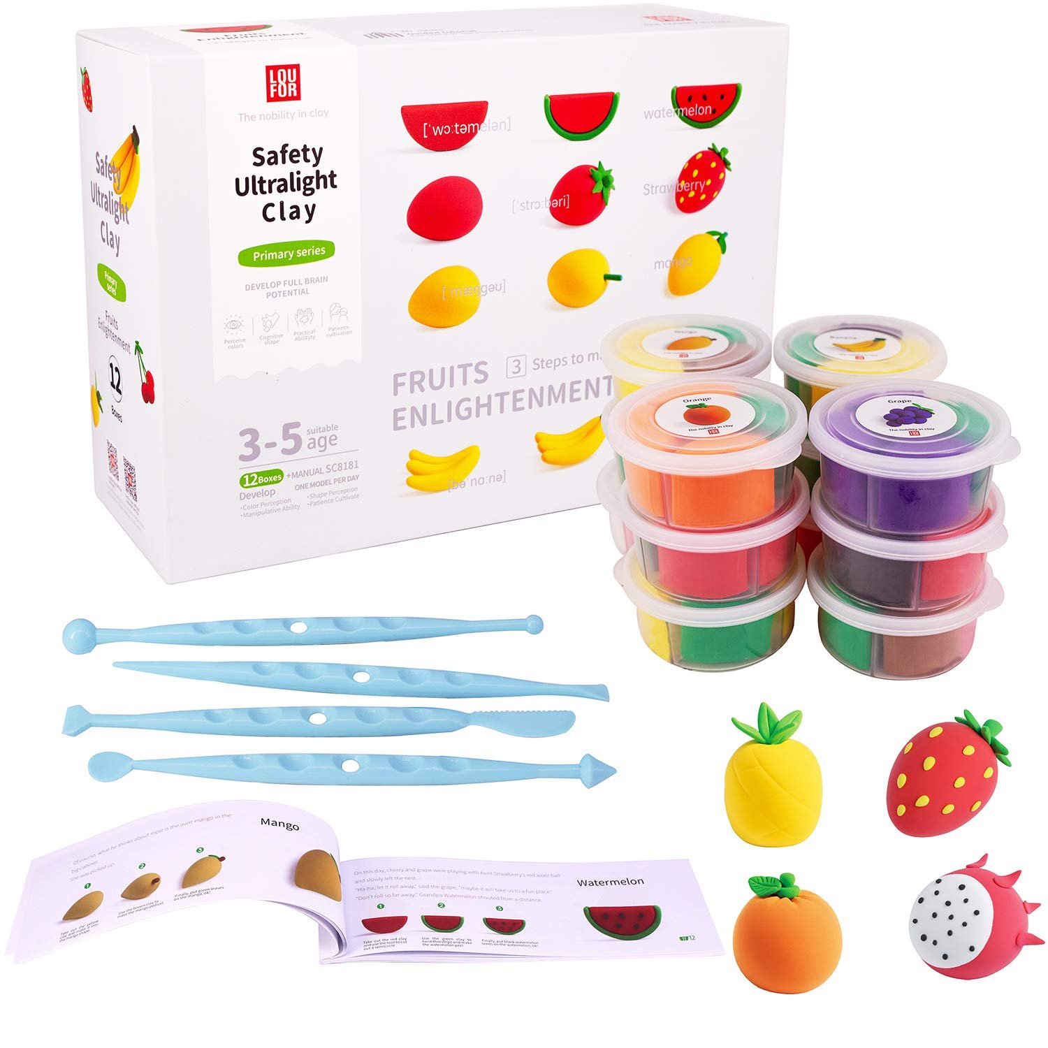 Air Dry Clay Pets Group Modeling Clay Kits for Kids