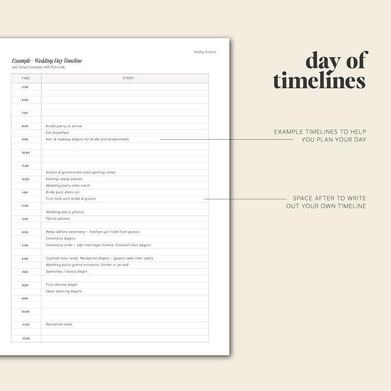 🔥LAST DAY 49% OFF - 📒✨Wedding Planner