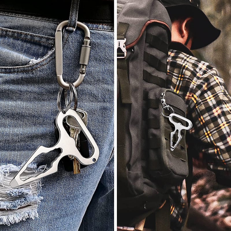 🔥2025 New Arrival - 49% OFF🔥Outdoor Multifunctional Keychain