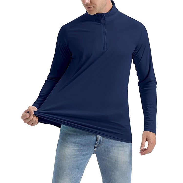 🎁Last Day Promotion 49% OFF-🔥Men's 1/4 Zip Shirt UPF 50+ Quick Dry Lightweight Long Sleeve