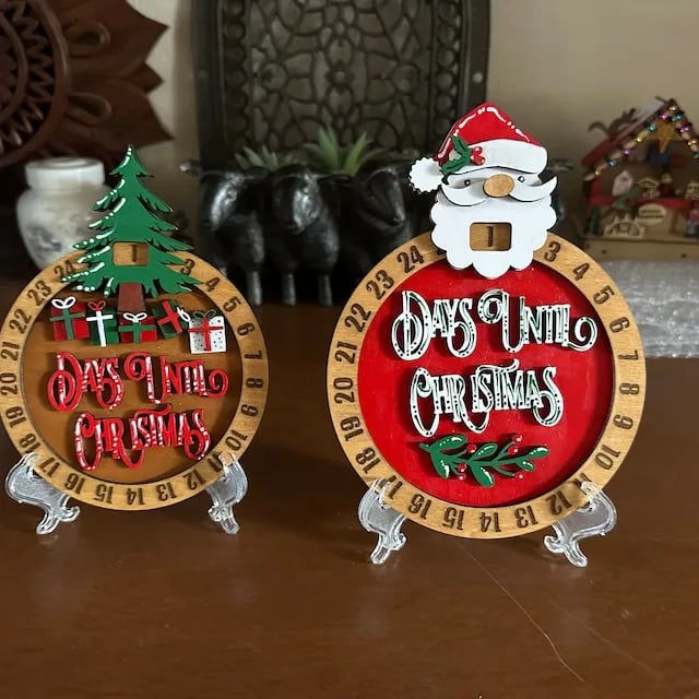 💥Christmas Sale 57% Off - 🗓Rotating Christmas Countdown Calendar