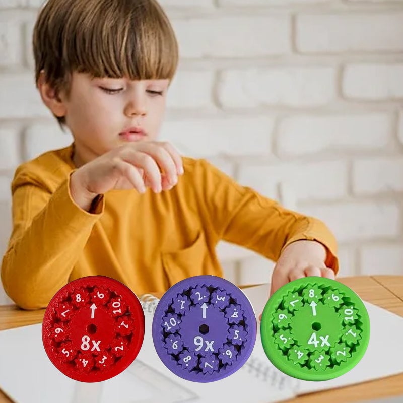 💡Math Fact Fidget Spinners📖-An educational spinning toy for learning arithmetic