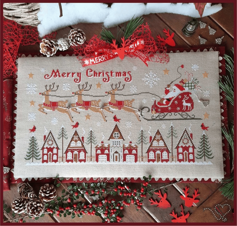"Christmas Nativity" Counted Cross Stitch DIY Embroidery Kit