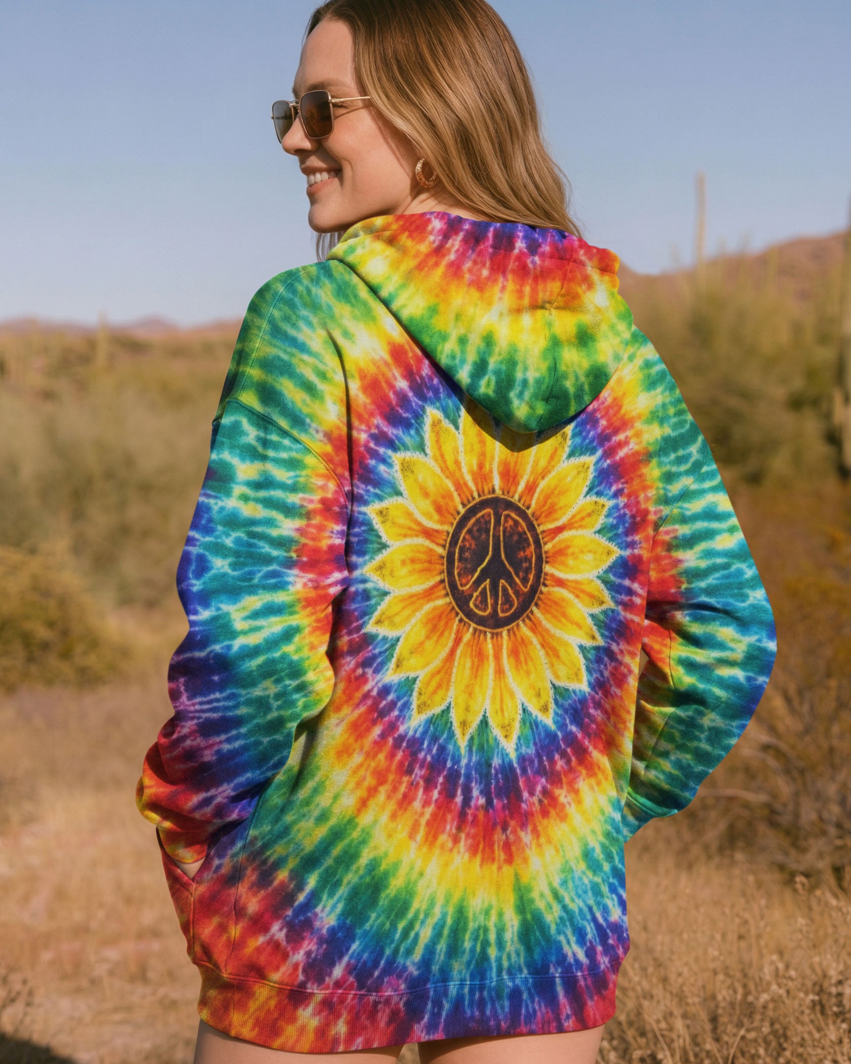 SUNFLOWER SWIRL ALL OVER PRINT - TLNO2912251