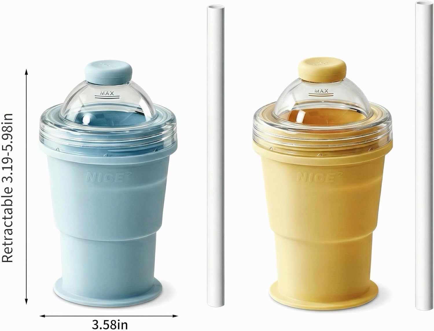 🔥2-in-1 Collapsible Silicone Ice🧊 Ball Maker Cup