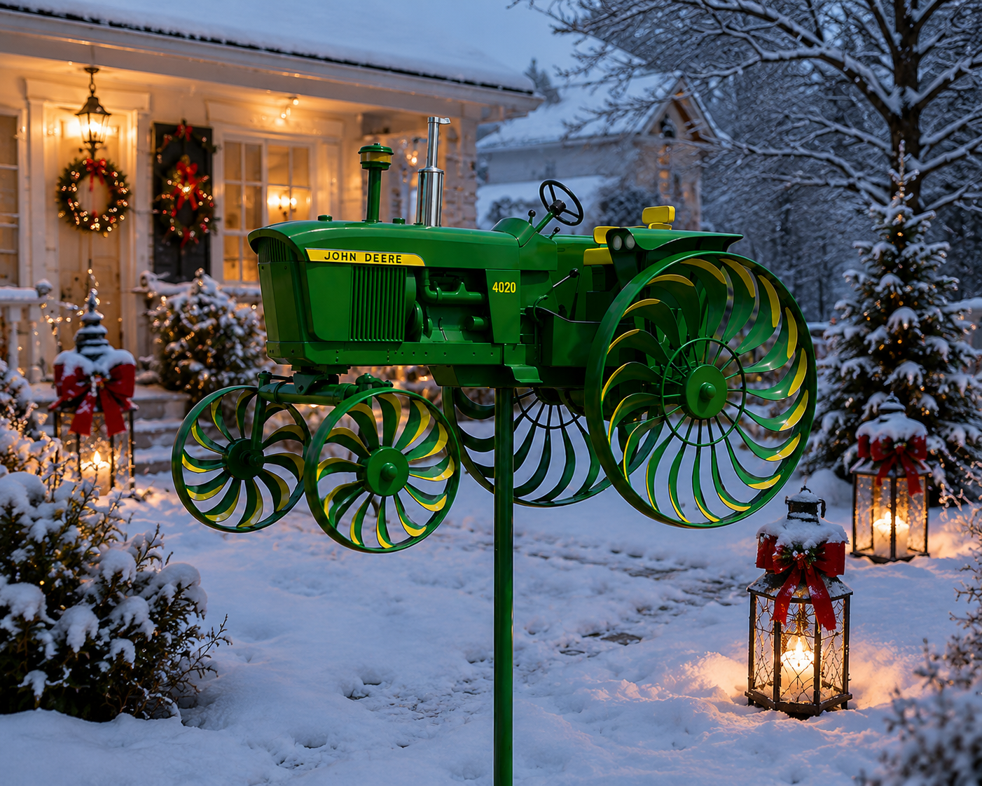 🔥Limited Edition, Only 100 Sets Left! - John Deere Garden Wind Spinner