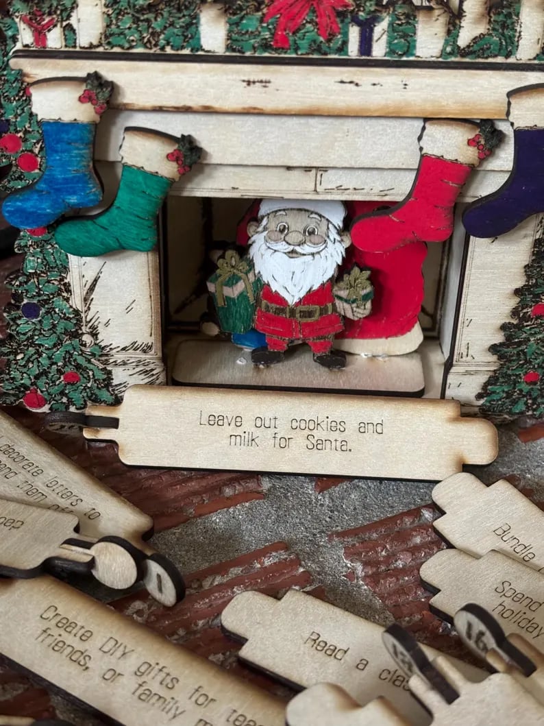 🎅Christmas Sale 49% OFF - 🎁Santa Chimney Advent Calander