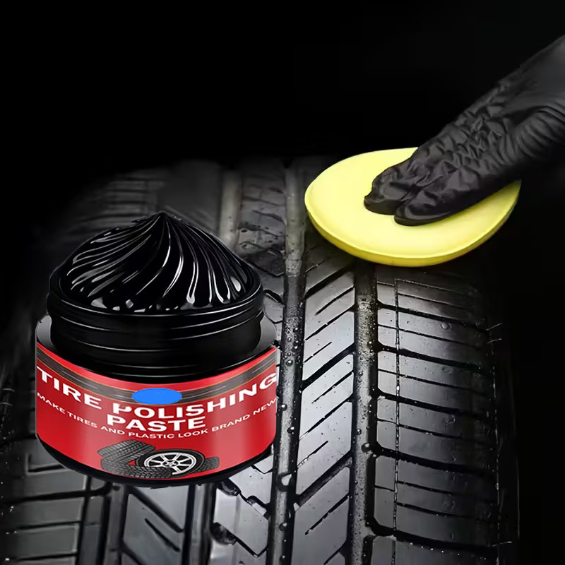 🚗LAST DAY BUY 1 GET 1 FREE! ✨ Car Tire & Plastic Trim Renewal Paste – Restores Shine, Prevents Cracking & Easy Application ✨