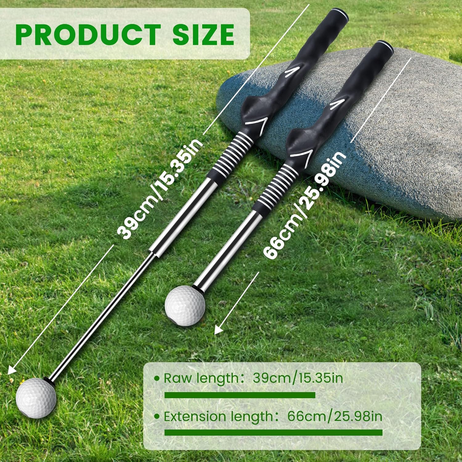 🔥LAST DAY SALE 49% OFF🏌️Retractable Golf Swing Training Aid (BUY 2 FREE SHIPPING)