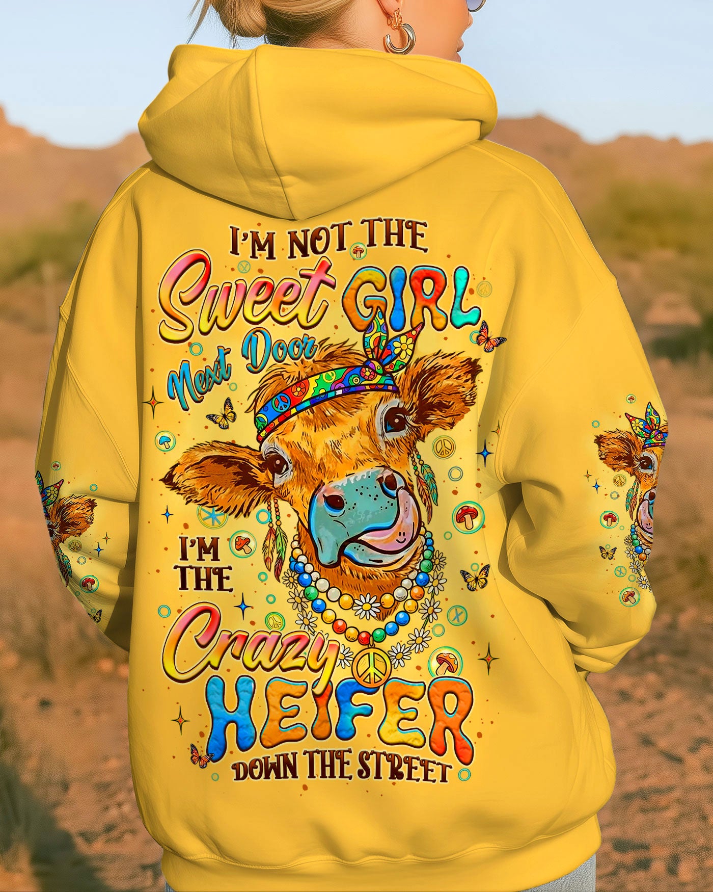 I'M THE CRAZY HEIFER ALL OVER PRINT - YHLT0701263