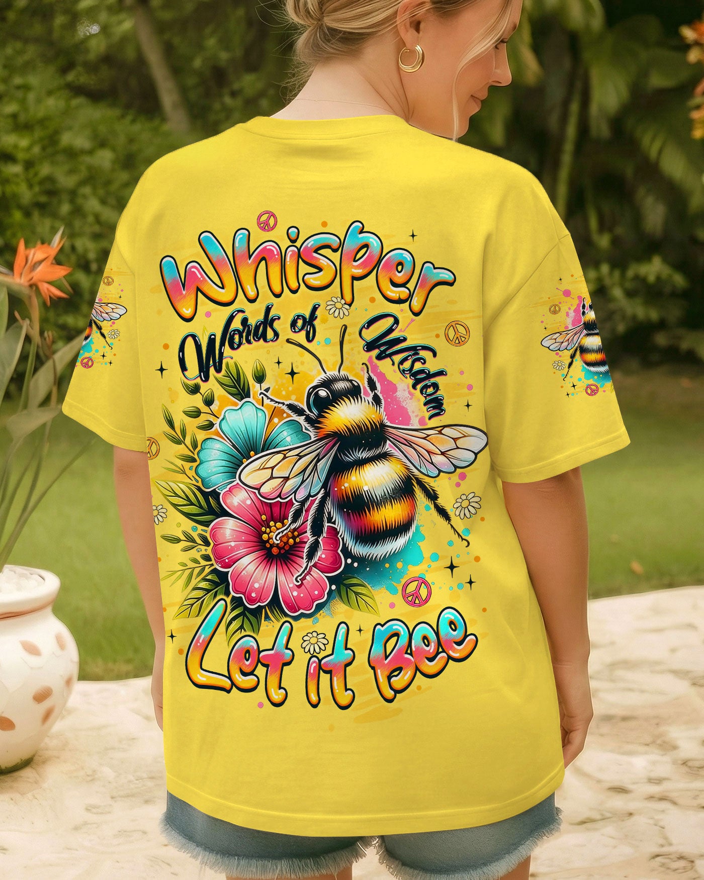 WHISPER WORDS OF WISDOM LET IT BEE ALL OVER PRINT - YHLT3112253
