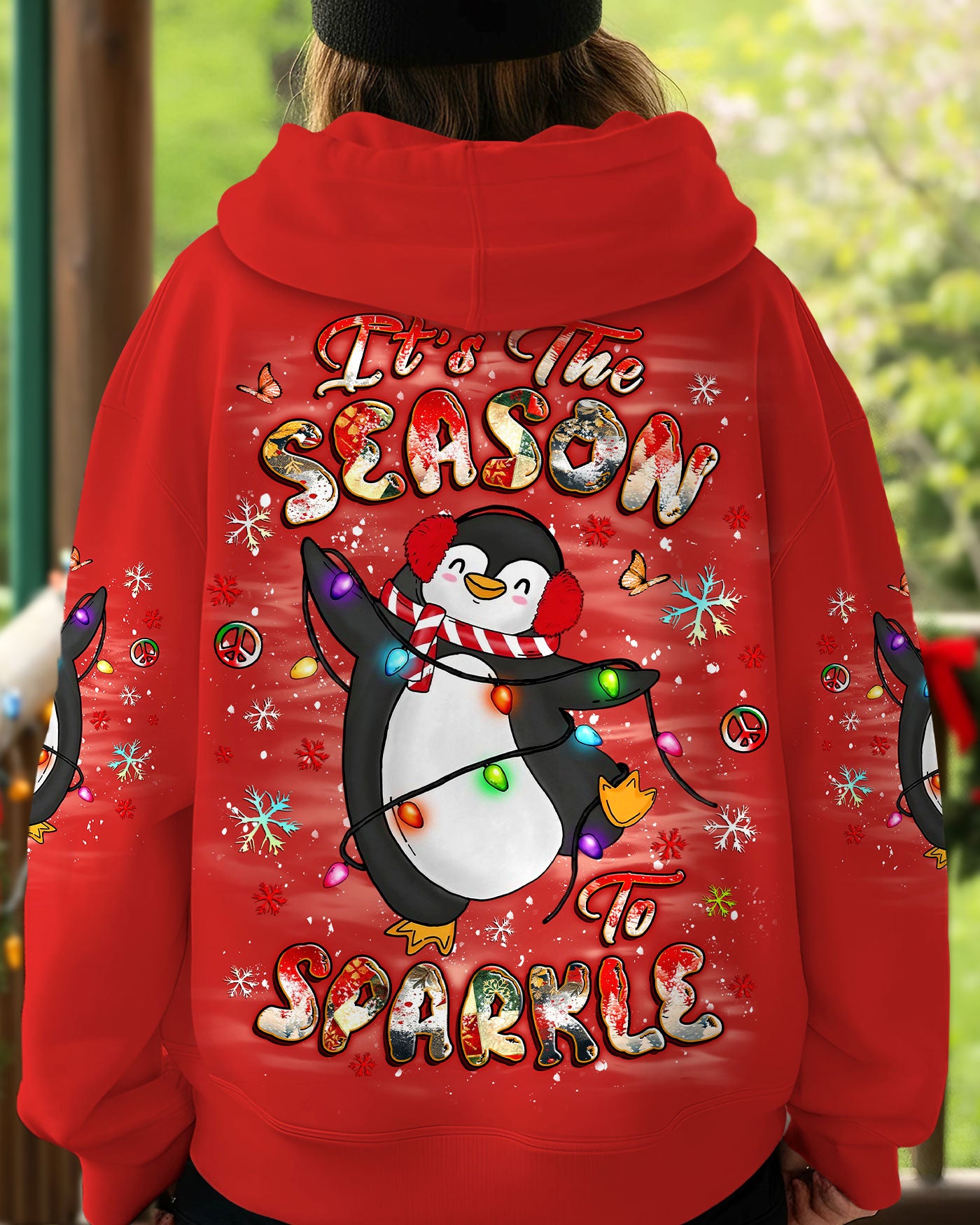 IT'S THE SEASON TO SPARKLE CHRISTMAS ALL OVER PRINT - YHLT2810252