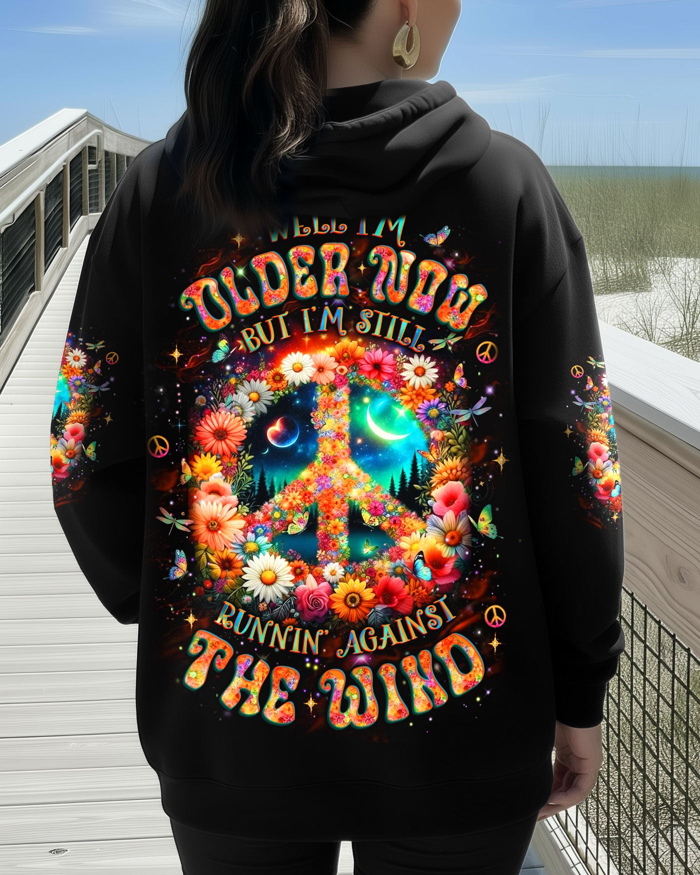 RUNNING AGAINST THE WIND ALL OVER PRINT - YHLT0412251