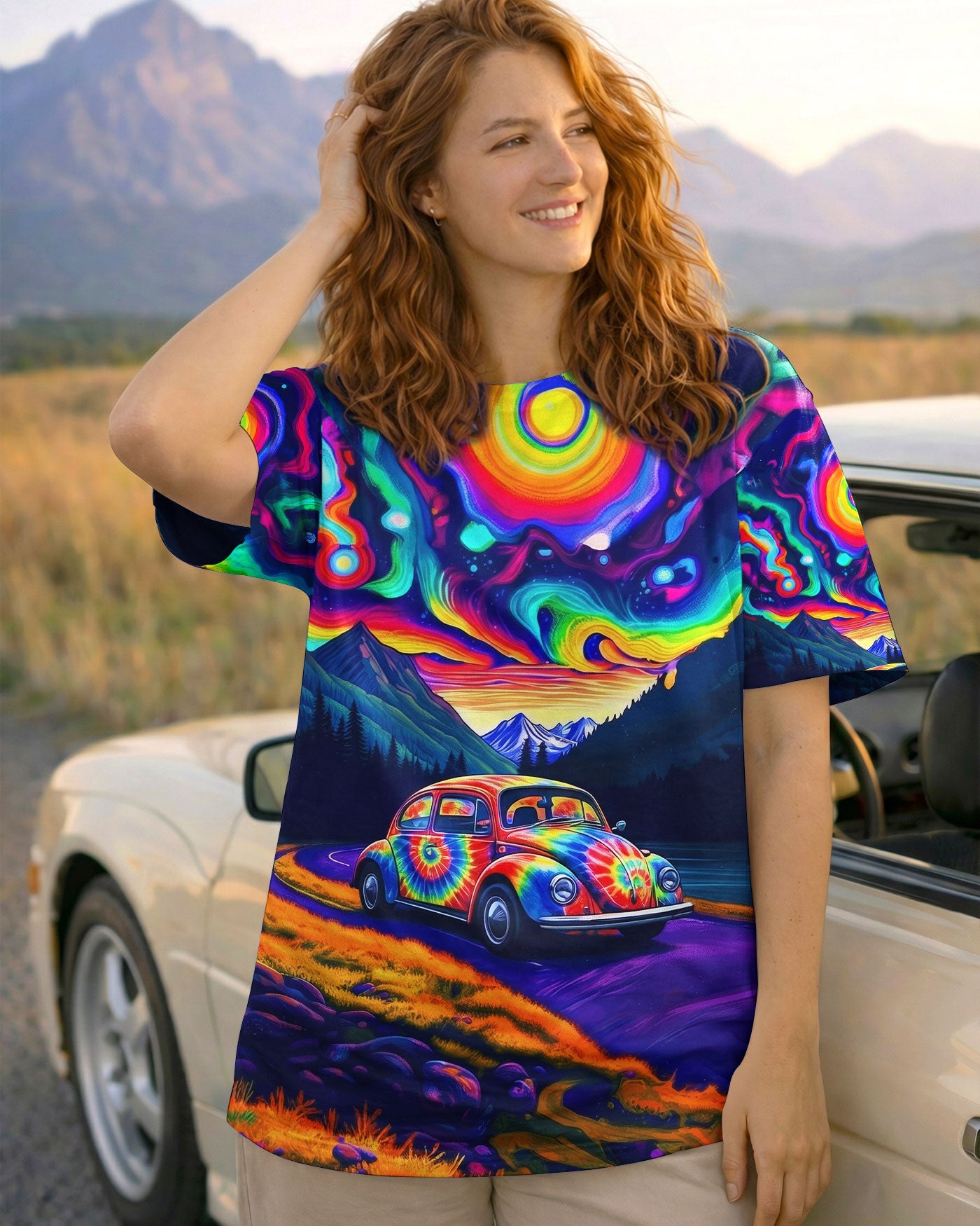 PSYCHEDELIC HIPPIE TRIP ALL OVER PRINT - YHLT2601262